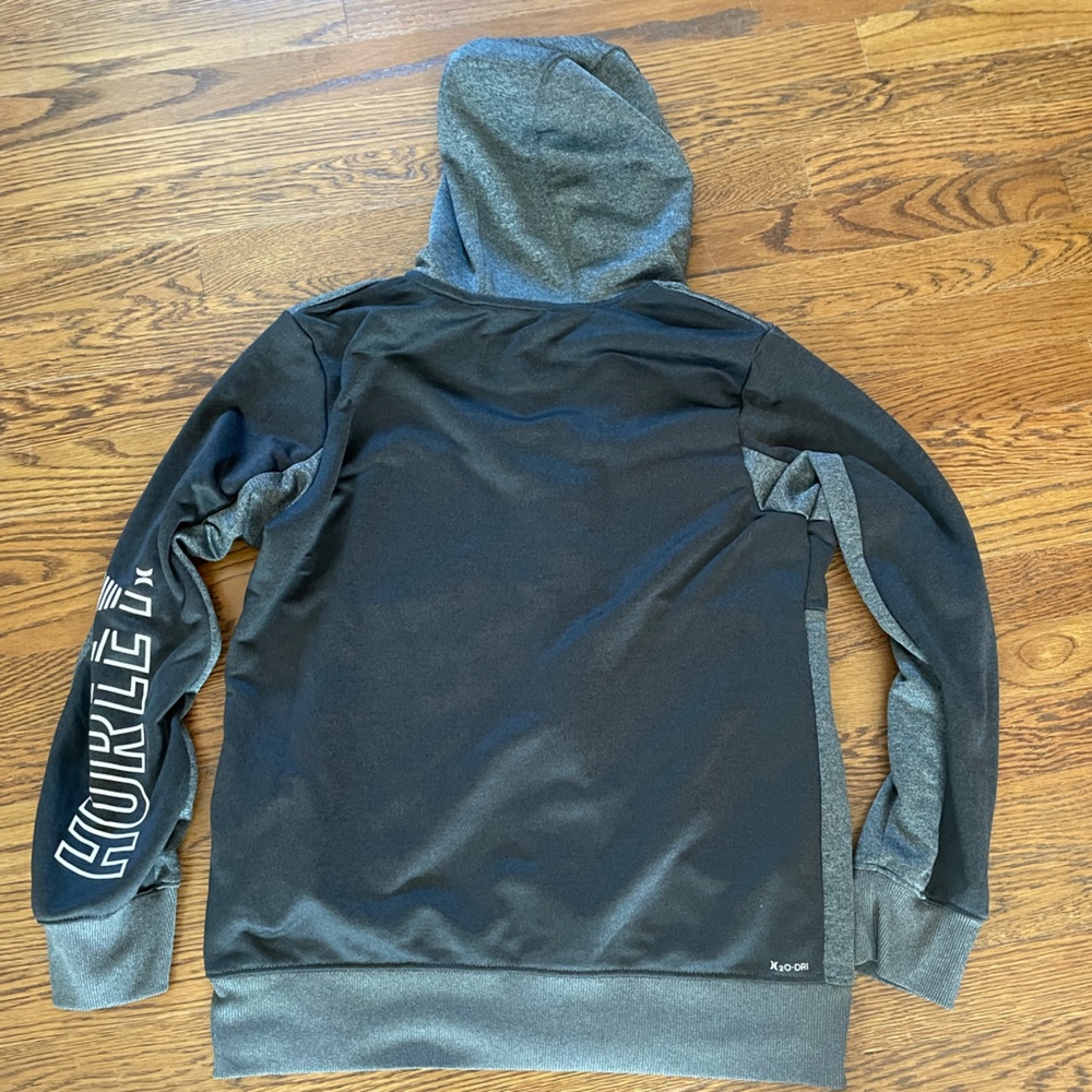 Boys Long Sleeve Zip Up Sweatshirt Lot Of 3 Hurley/Adidas Track Jacket Boys XL/L - Picture 2 of 10